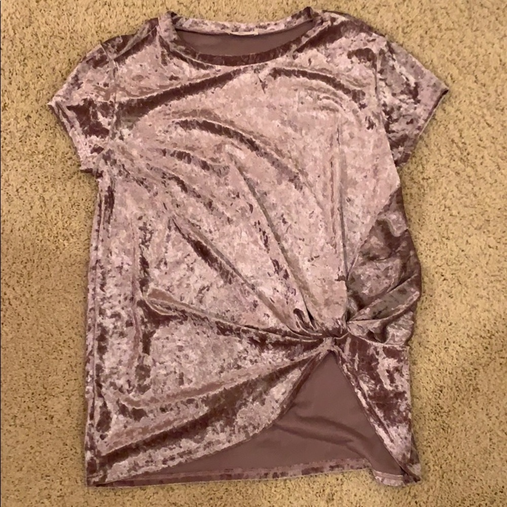 velvet shirt
